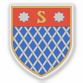 Adesivo Casaco de armas de Shkodër, Albânia