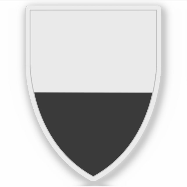 Adesivo Casaco de armas de Siena, Itália (Frente)