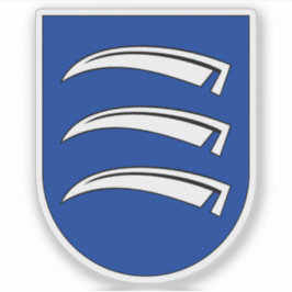 Adesivo Casaco de armas de Triesen, Liechtenstein