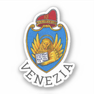 Adesivo Casaco de Armas de Veneza, Itália