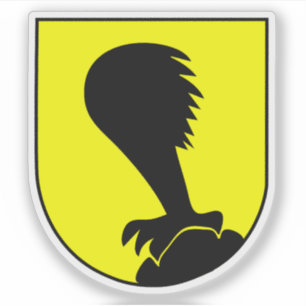 Adesivo Casaco de armas de Villach, Áustria