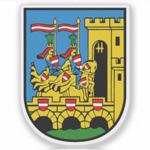 Adesivo Casaco de armas de Vöcklabruck, Áustria
