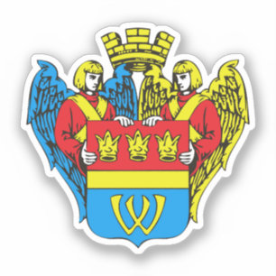 Adesivo Casaco de armas de Vyborg, Rússia