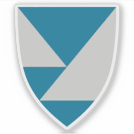 Adesivo Casaco de armas do condado de Vestland, Noruega