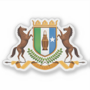 Adesivo Casaco de armas do Estado de Puntland, Somália