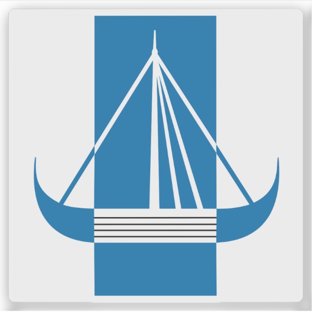 Adesivo Casaco de armas do município de Frederikssund (Frente)