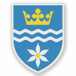 Adesivo Casaco de armas do município de Halsnæ