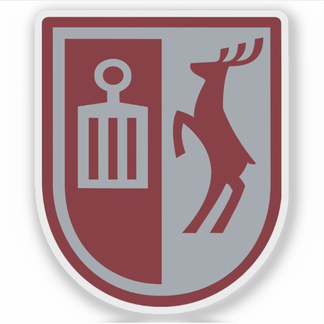 Adesivo Casaco de armas do município de Herlev (Frente)