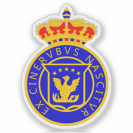 Adesivo Casaco de armas do Reino do Haiti (1814-1820)