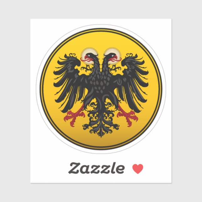 Adesivo Casaco de armas do Sacro Império Romano (Folha)