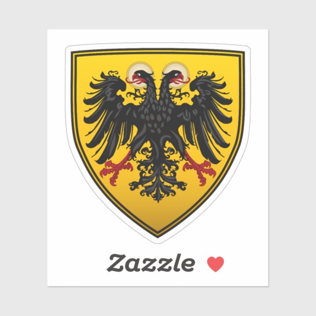 Adesivo Casaco de armas do Sacro Império Romano (Folha)