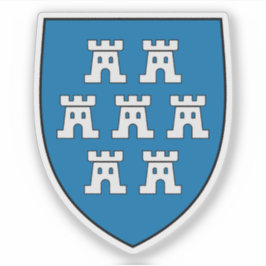 Adesivo Casaco de armas dos saxões da Transilvânia