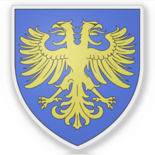 Adesivo Casaco de braços de Alençon, Orne, Normandia