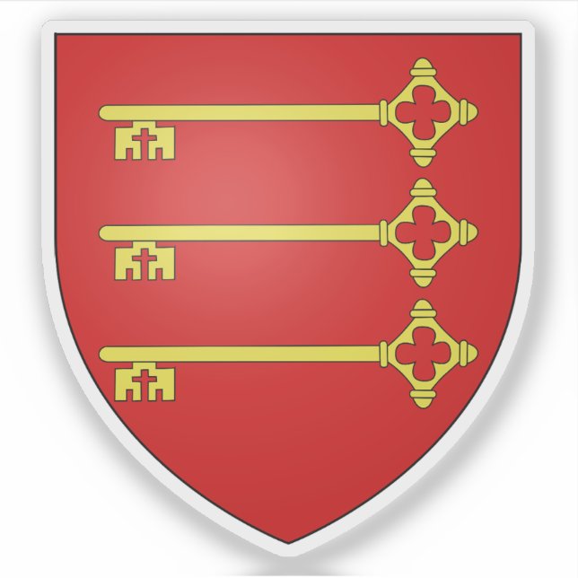 Adesivo Casaco de braços de Avignon, Vaucluse (Frente)