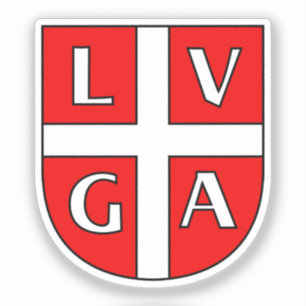 Adesivo Casaco de braços de Lugano, Suiça