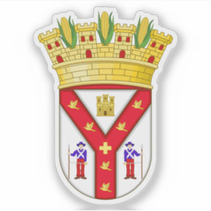 Adesivo Casaco de braços de Rojas, Argentina