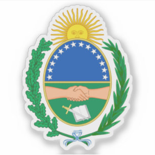 Adesivo Casaco de braços de San Nicolás, partido Argentina