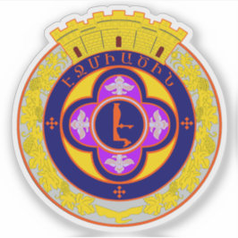 Adesivo Casaco de braços de Vagharform, República da Armên