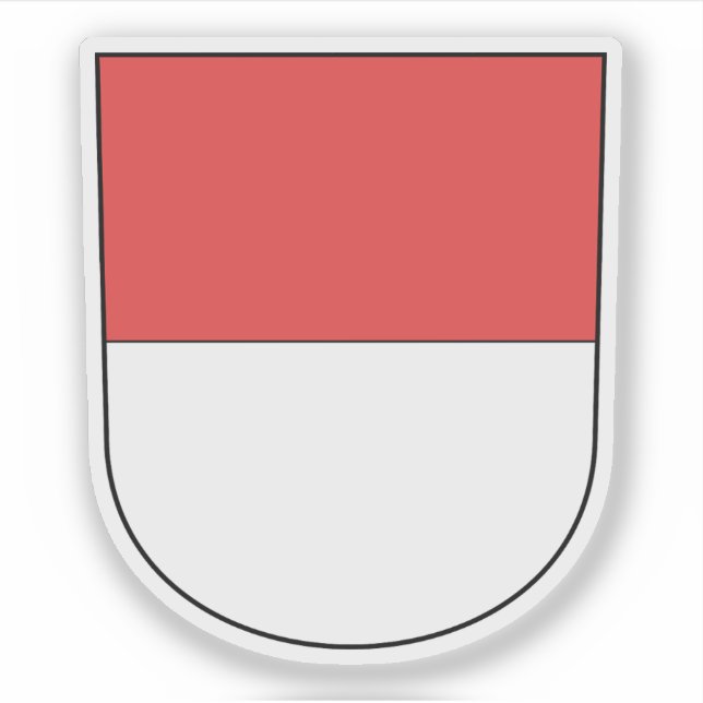 Adesivo Casaco de braços do distrito de Solothurn, Suiça (Frente)