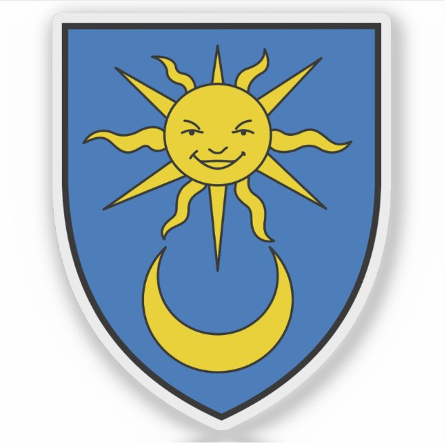 Adesivo Casaco de braços do neto, Suiça (Frente)