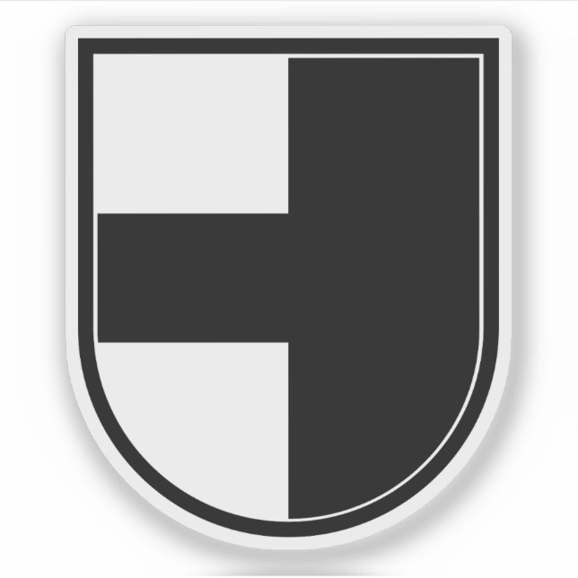 Adesivo Casaco do distrito de Aarwangen, Suiça (Frente)