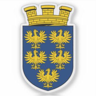 Adesivo Casaco do Estado da Baixa Áustria