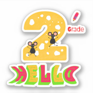 Adesivo Cascas engraçadas do segundo ano