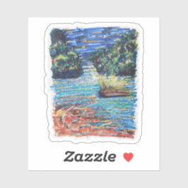 Adesivo Cascata Colorida