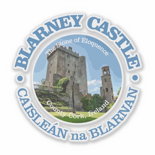 Adesivo Castelo de Blarney (rd) (Frente)