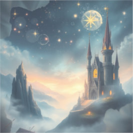 Adesivo Castelo de Moonlit Celestial