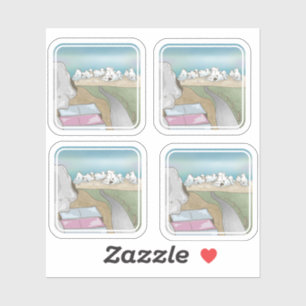 Adesivo Castelo Hill Boulding Nova Zelândia