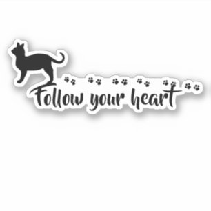 Adesivo Cat e pegadas personalizadas