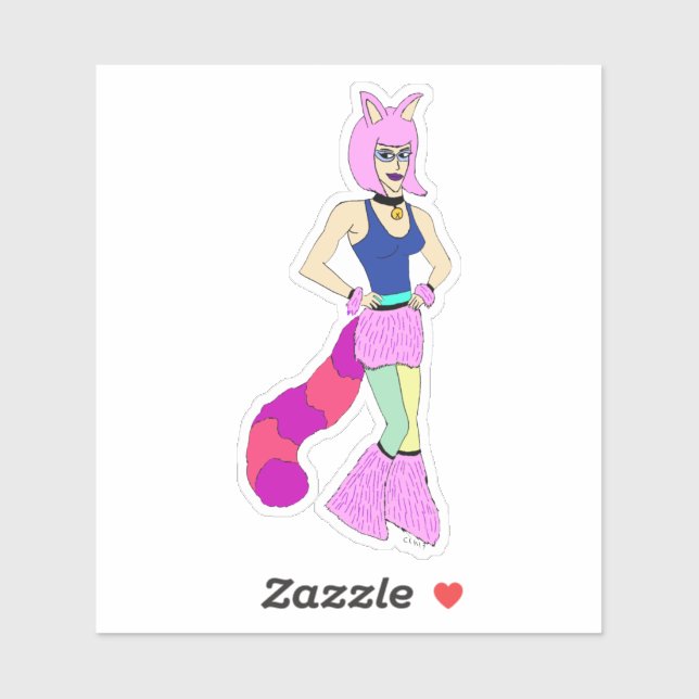 Adesivo catadora (Folha)