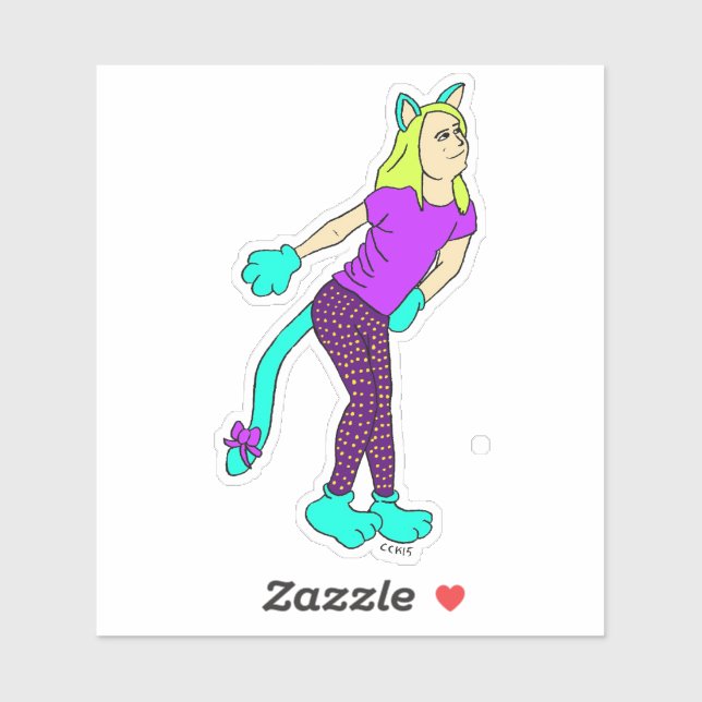 Adesivo catadora (Folha)