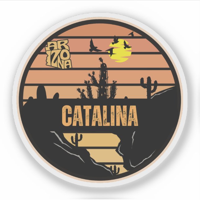 Adesivo Catalina, Arizona (Frente)