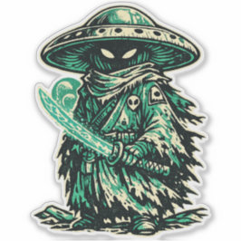 Adesivo Cavaleiro Solitário Alien Cogumelo — Viajante Espa