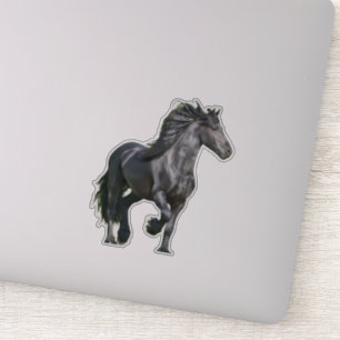 Adesivo Cavalo preto