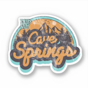 Adesivo Cave Primaveras, Arkansas Sticker