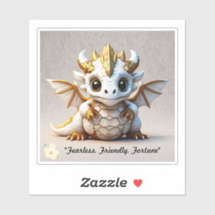 Adesivo "Caveira de Dragão Bonita"