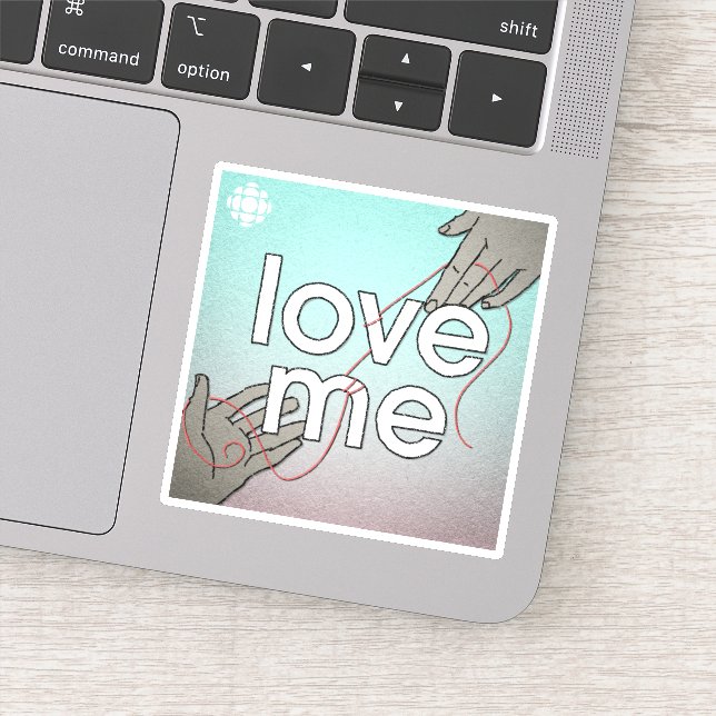 Adesivo CBC me ame (Detalhe)