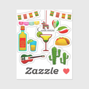 Adesivo Celebração Cinco de Mayo Thunder_Cove