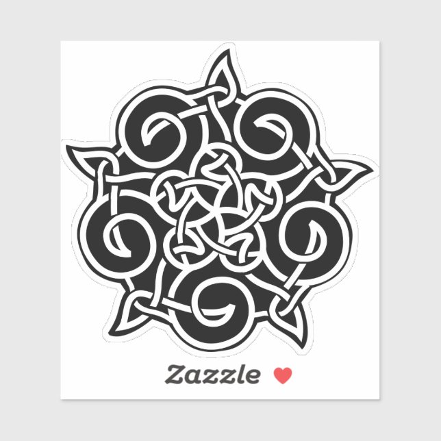 Adesivo Celtic Knot (Folha)