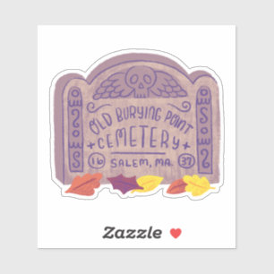 Adesivo Cemitério antigo do Pt Salem