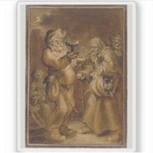 Cena Moralizante com Velho e Homem