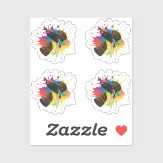 Adesivo Cendrawasih O Pássaro Do Paraíso Colorido