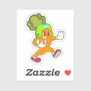 Adesivo Cenoura no Futebol