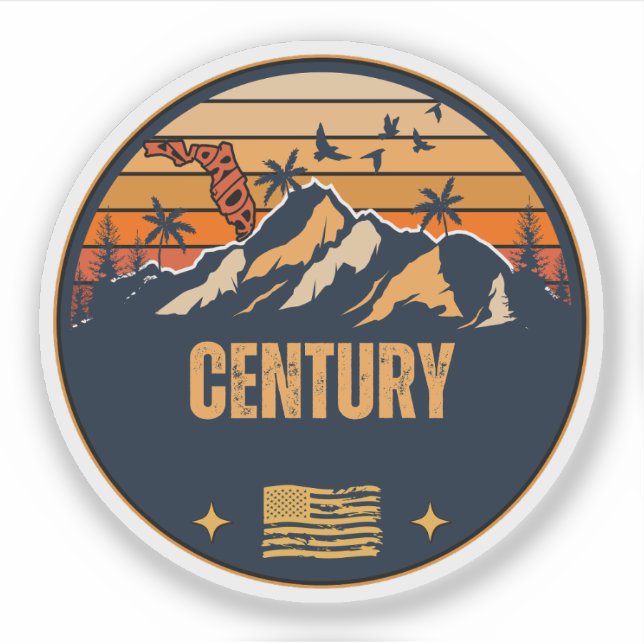 Adesivo Century, Flórida (Frente)