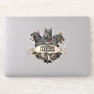 Adesivo Cerberus Hellhound e cobra