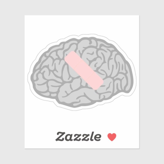 Adesivo Cérebro - Alcance (Folha)