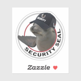 Adesivo Certified Security Seal | Deadpan Vinyl Sticker